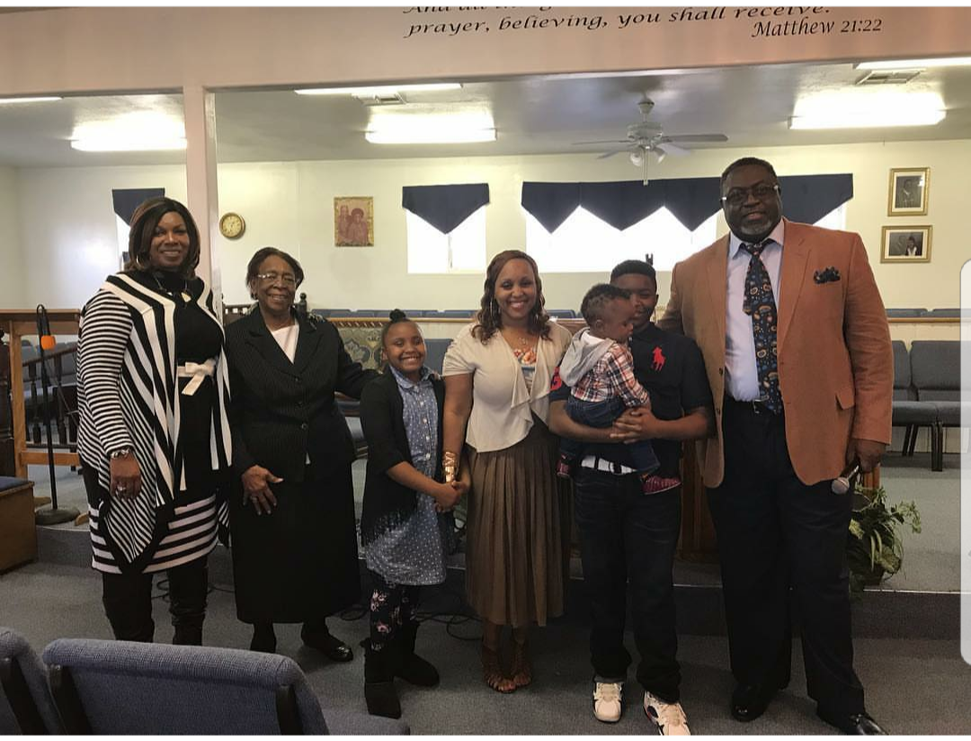 People gathered in a bright modern space